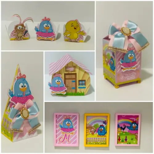 Arquivo De Corte - Galinha Pintadinha Menina 20