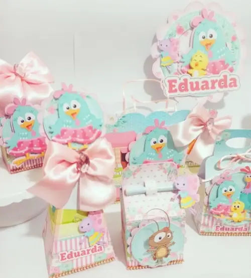 Arquivo De Corte - Galinha Pintadinha Menina 10