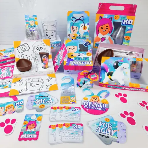 Arquivo de Corte - Kit Páscoa (PK XD) 1