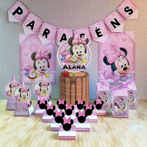 Arquivo de Corte - Minnie Baby 2