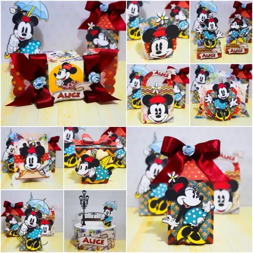 Arquivo de Corte - Minnie Vintage 1