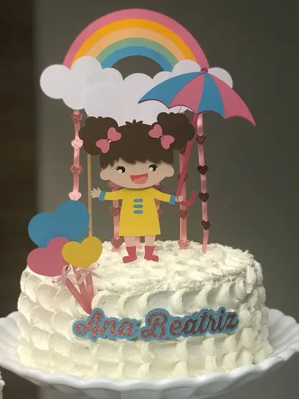 Arquivo de Corte - Topo de Bolo (Chuva de Amor) 2