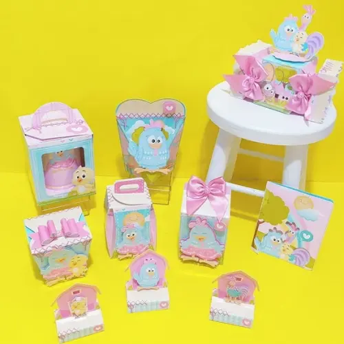 Arquivo De Corte - Galinha Pintadinha Menina 2