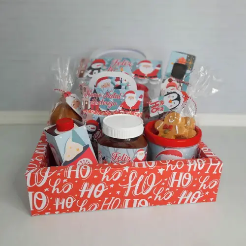 Arquivo de Corte - Cesta de Natal 1