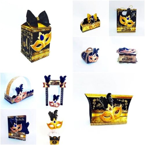 Leve + 13 Arquivo De Corte - Baile De Máscaras 2