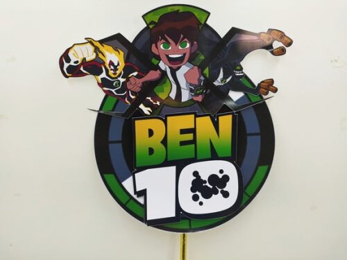 Leve + 13 Arquivo de Corte - Ben 10 2