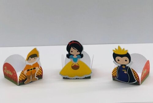 Leve + 13 Arquivo De Corte - Branca De Neve 12