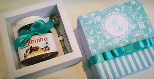 Leve + 13 Arquivo de Corte - Caixa para Nutella 1