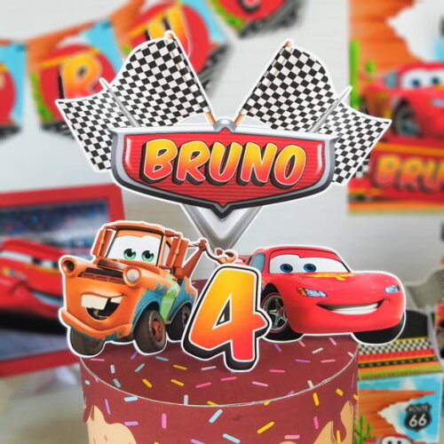 Leve + 13 Arquivo de Corte - Carros Disney 1