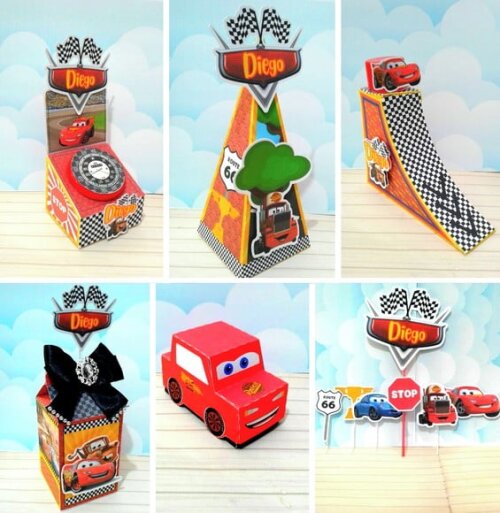 Leve + 13 Arquivo De Corte - Carros Disney 10