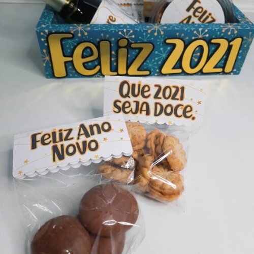 Leve + 13 Arquivo de Corte - Cesta Ano Novo 1