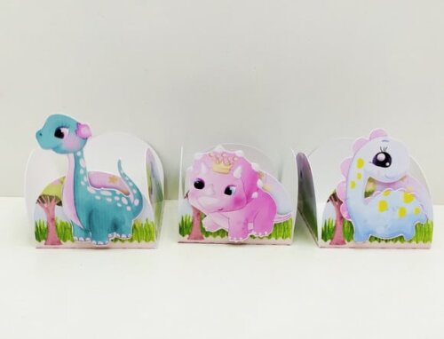 Leve + 13 Arquivo de Corte - Dinossauros Menina 3