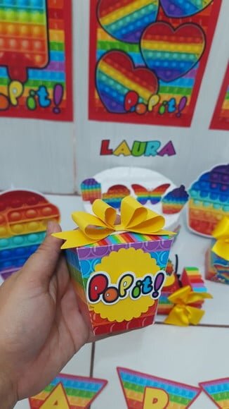 Leve + 13 Arquivo de Corte - Fidget Toy Pop It 13