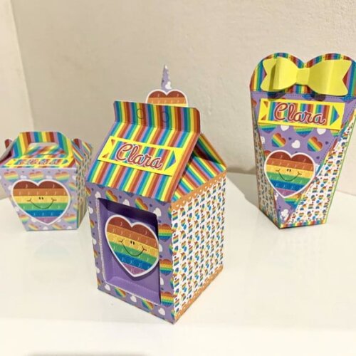 Leve + 13 Arquivo de Corte - Fidget Toy Pop It 4