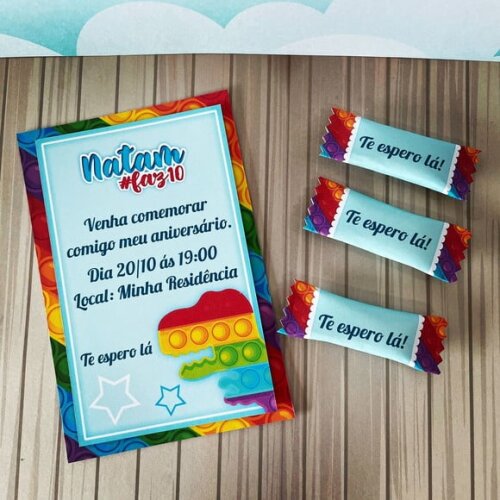 Leve + 13 Arquivo de Corte - Fidget Toy Pop It 9