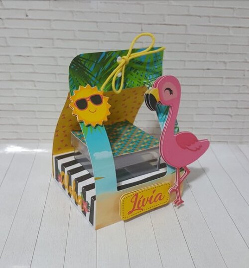 Leve + 13 Arquivo De Corte - Flamingo 18