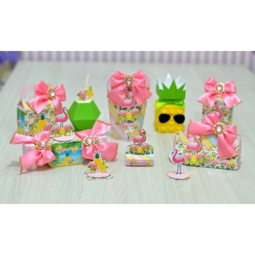 Leve + 13 Arquivo De Corte - Flamingo 7