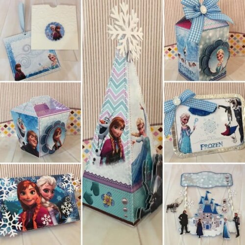 Leve + 13 Arquivo De Corte - Frozen 24
