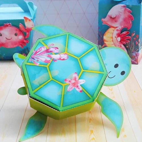 Leve + 13 Arquivo De Corte - Fundo Do Mar Menina 11