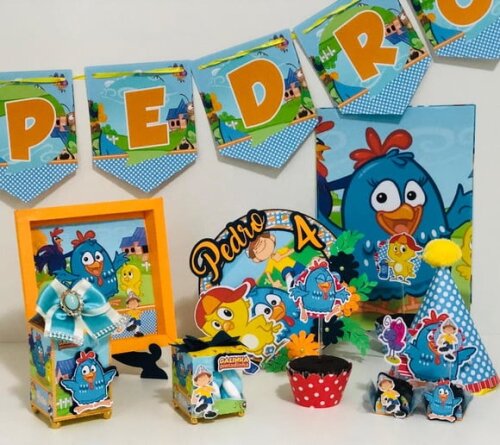 Leve + 13 Arquivo De Corte - Galinha Pintadinha 6