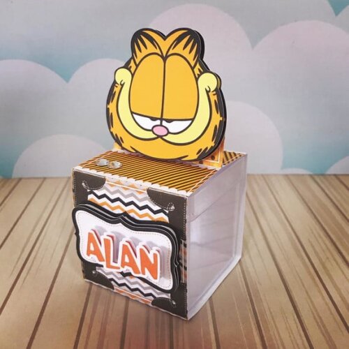 Leve + 13 Arquivo de Corte - Garfield 1