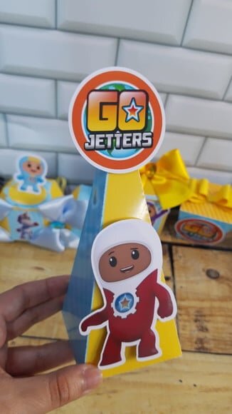 Leve + 13 Arquivo De Corte - Go Jetters 1