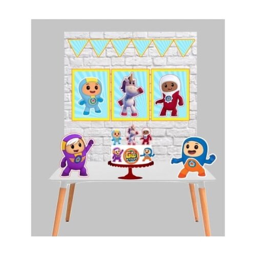 Leve + 13 Arquivo De Corte - Go Jetters 2