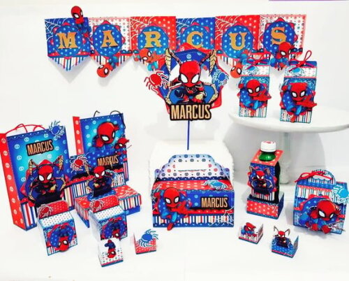 Leve + 13 Arquivo de Corte - Homem Aranha 8