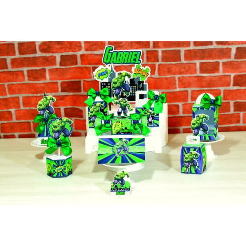Leve + 13 Arquivo De Corte - Hulk 7
