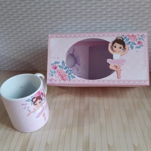 Leve + 13 Arquivo de Corte - Kit Páscoa (Bailarina) 1