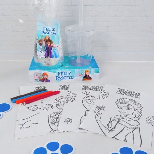 Leve + 13 Arquivo de Corte - Kit Páscoa (Frozen) 1