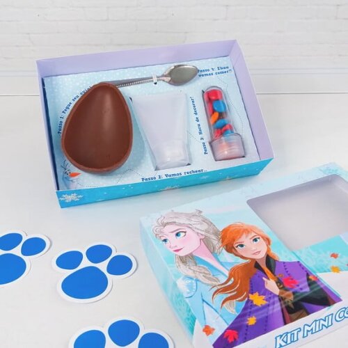 Leve + 13 Arquivo de Corte - Kit Páscoa (Frozen) 1