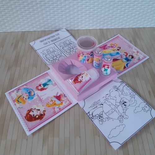 Leve + 13 Arquivo de Corte - Kit Páscoa (Princesas) 2
