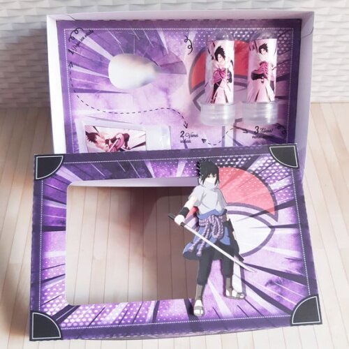 Leve + 13 Arquivo de Corte - Kit Páscoa (Sasuke) 1