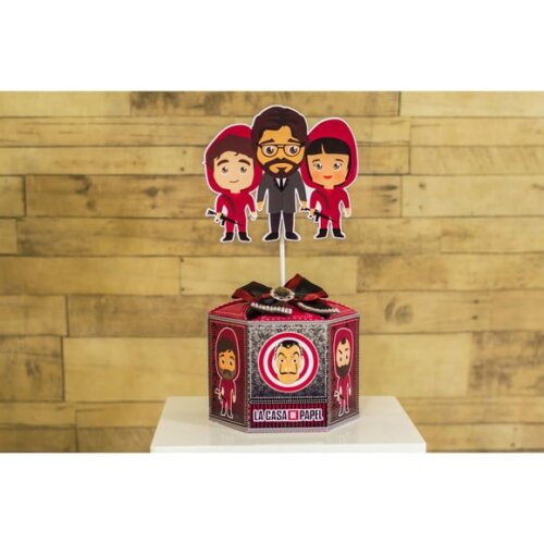 Leve + 13 Arquivo De Corte - La Casa De Papel 4