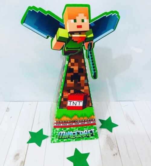 Leve + 13 Arquivo de Corte - Minecraft 11