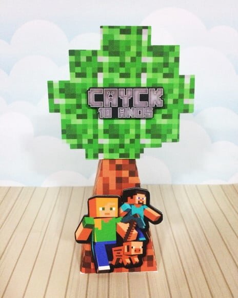 Leve + 13 Arquivo de Corte - Minecraft 16