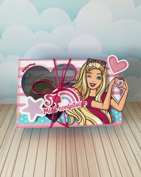 Leve + 13 Arquivo de Corte - Mini Confeiteiro (barbie) 2