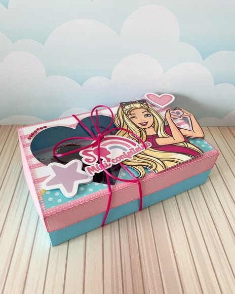 Leve + 13 Arquivo de Corte - Mini Confeiteiro (barbie) 2