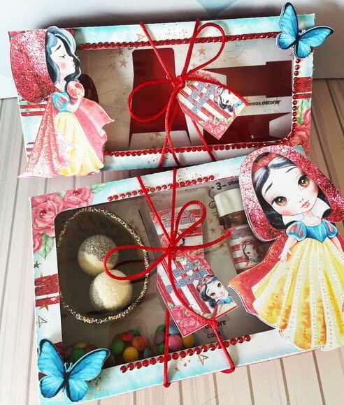 Leve + 13 Arquivo de Corte - Mini Confeiteiro (branca de Neve) 1