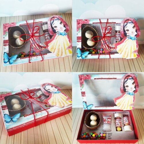 Leve + 13 Arquivo de Corte - Mini Confeiteiro (branca de Neve) 1