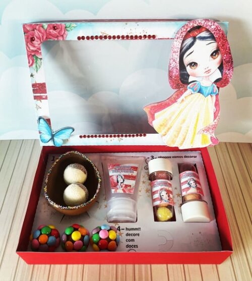Leve + 13 Arquivo de Corte - Mini Confeiteiro (branca de Neve) 1