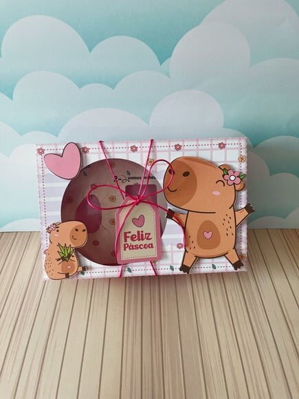 Leve + 13 Arquivo de Corte - Mini Confeiteiro (capivara) 1