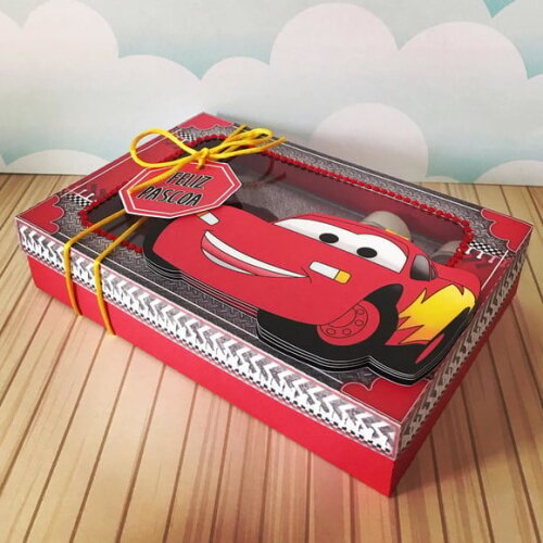 Leve + 13 Arquivo de Corte - Mini Confeiteiro (carros) 1