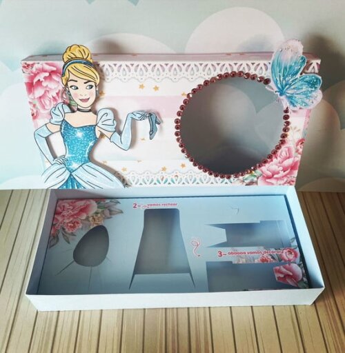 Leve + 13 Arquivo de Corte - Mini Confeiteiro (cinderela) 1