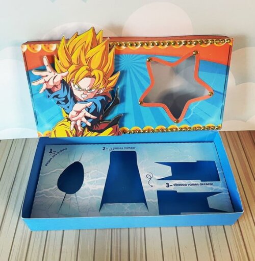 Leve + 13 Arquivo de Corte - Mini Confeiteiro (dragon Ball) 3