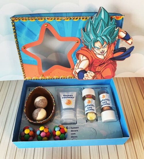 Leve + 13 Arquivo de Corte - Mini Confeiteiro (dragon Ball) 3