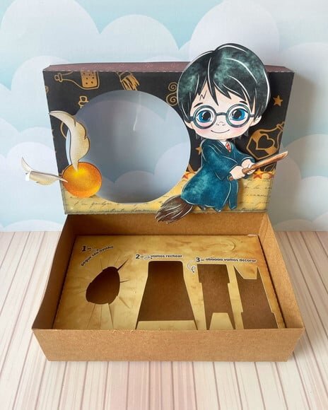Leve + 13 Arquivo de Corte - Mini Confeiteiro (harry Potter) 1