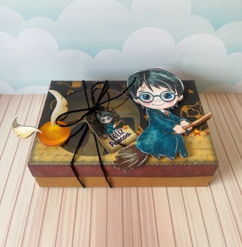 Leve + 13 Arquivo de Corte - Mini Confeiteiro (harry Potter) 1