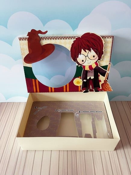 Leve + 13 Arquivo de Corte - Mini Confeiteiro (harry Potter) 2